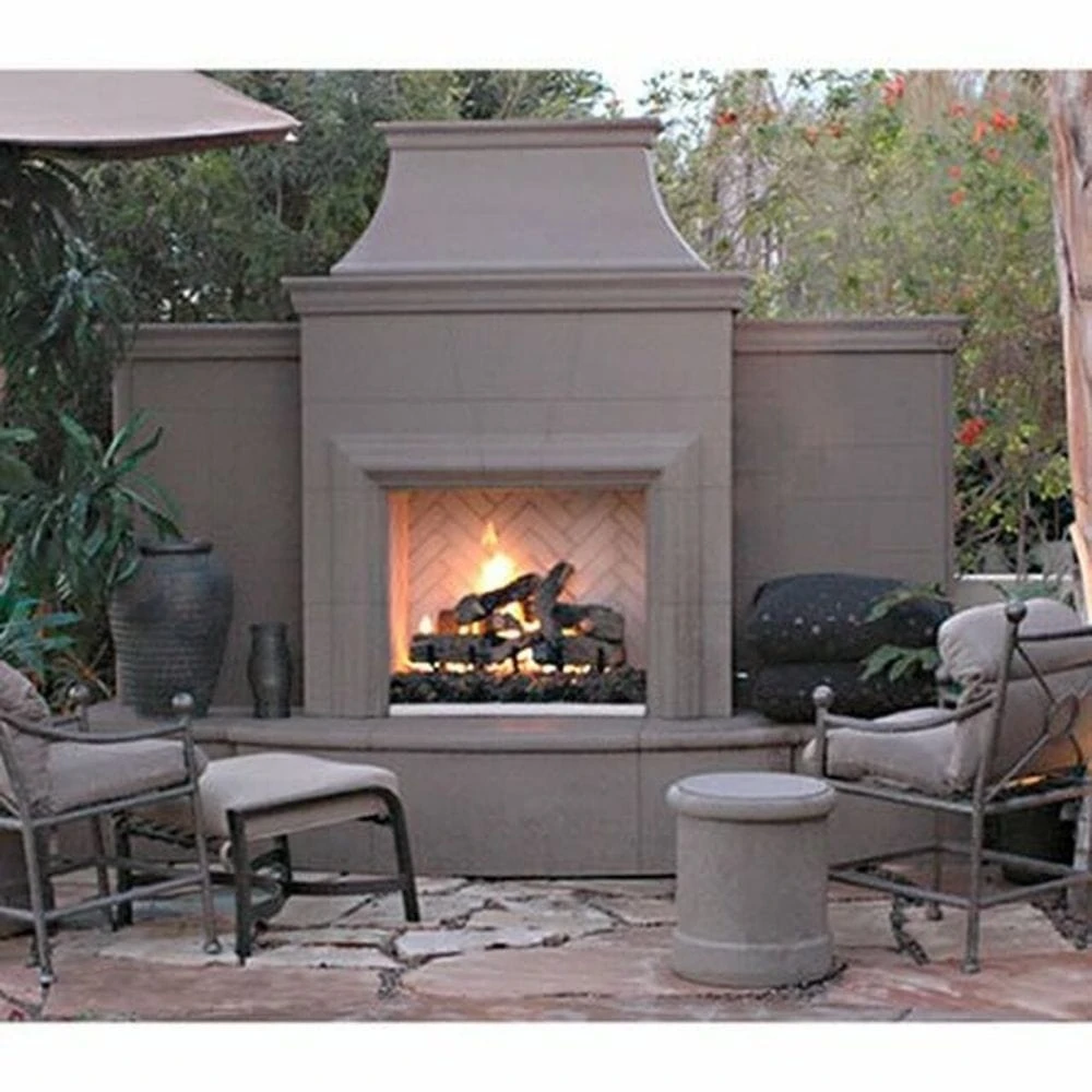 American Fyre Designs Grand Phoenix 113-Inch Freestanding Outdoor Gas Fireplace 5 American Fyre Designs Grand Phoenix 113-Inch Freestanding Outdoor Gas Fireplace - Image 5