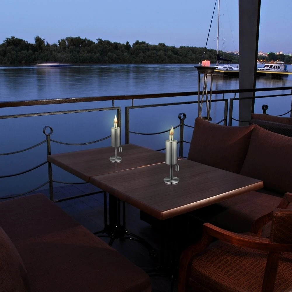 Anywhere Fireplace 10.5-Inch Tall Cylindrical Table Top Torch (90286) 2 Anywhere Fireplace 10.5-Inch Tall Cylindrical Table Top Torch (90286) - Image 2