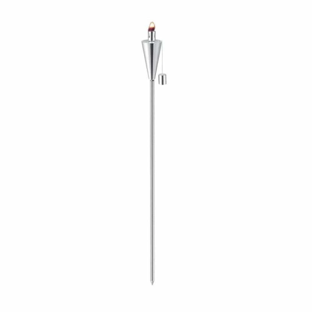 Anywhere Fireplace 65-Inch Tall Cone Shaped Stainless Steel Torch (90291) 1 Anywhere Fireplace 65-Inch Tall Cone Shaped Stainless Steel Torch (90291)