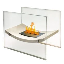 Anywhere Fireplace Broadway Free Standing Ethanol Fireplace