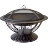 AZ Patio Heaters Scroll Design 30-Inch Round Fire Pit (FT-022)