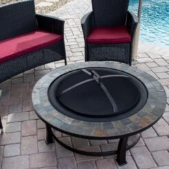 AZ Patio Heaters Slate Tile 40-Inch Round Fire Pit (FT-51216) 15 AZ Patio Heaters Slate Tile 40-Inch Round Fire Pit (FT-51216) -Empire || Superior || Grand Canyon Sales Shop az patio heaters az patio heaters slate tile 40 round fire pit ft 51216 28380930048094