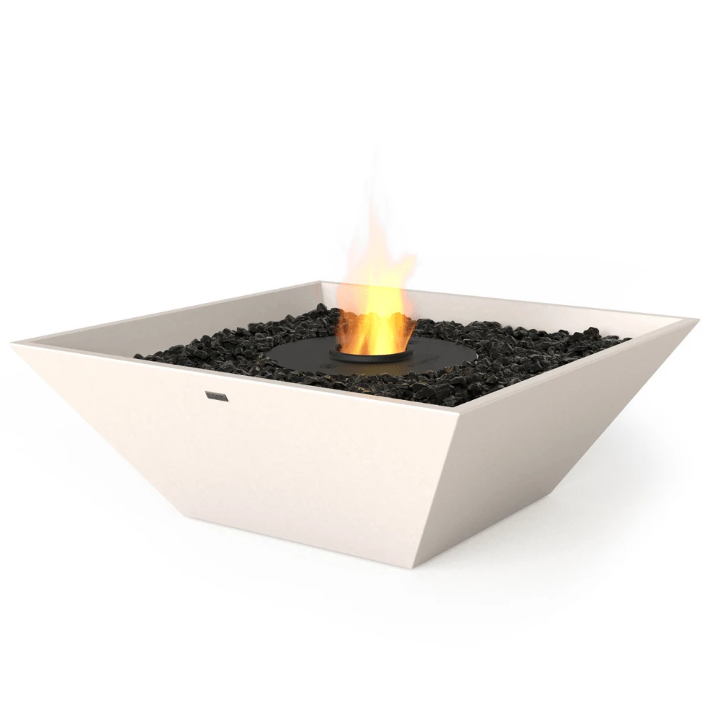 EcoSmart Fire Nova 850 33-Inch Square Concrete Ethanol Fire Bowl 1 EcoSmart Fire Nova 850 33-Inch Square Concrete Ethanol Fire Bowl