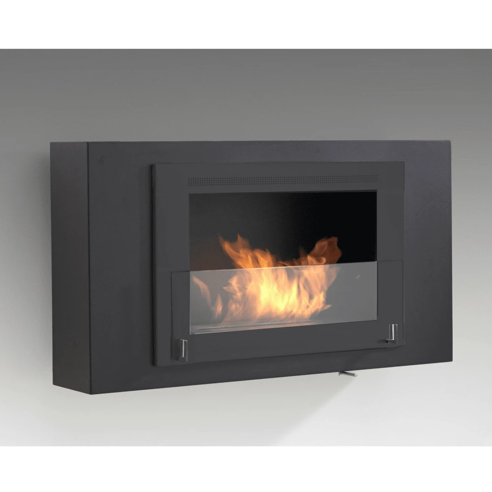 Eco-Feu Brooklyn 34-Inch Wall Mounted / Built-in Ethanol Fireplace 2 Eco-Feu Brooklyn 34-Inch Wall Mounted / Built-in Ethanol Fireplace - Image 2