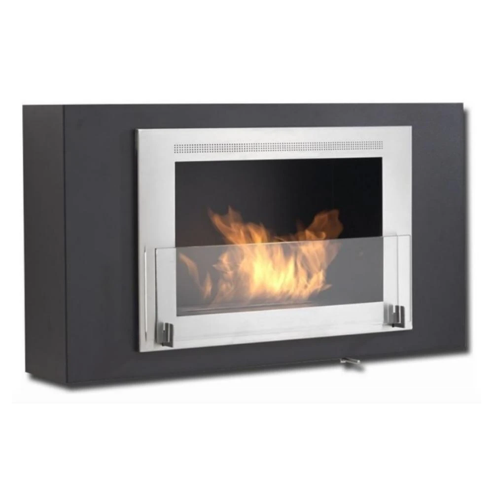 Eco-Feu Brooklyn 34-Inch Wall Mounted / Built-in Ethanol Fireplace 1 Eco-Feu Brooklyn 34-Inch Wall Mounted / Built-in Ethanol Fireplace