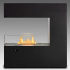 Eco-Feu Paramount 36-Inch 3-Sided Free Standing/Built-in Ethanol Fireplace -Empire || Superior || Grand Canyon Sales Shop eco feu eco feu paramount 3 sided free standing built in ethanol fireplace matte black 13341439721566