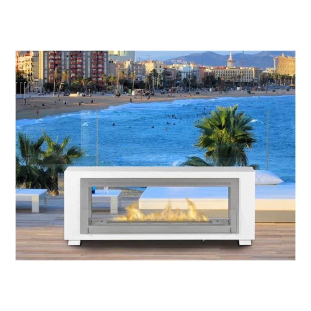 Eco-Feu Santa Cruz 63-Inch Built-in/Free Standing See-Through Ethanol Fireplace 6 Eco-Feu Santa Cruz 63-Inch Built-in/Free Standing See-Through Ethanol Fireplace - Image 6