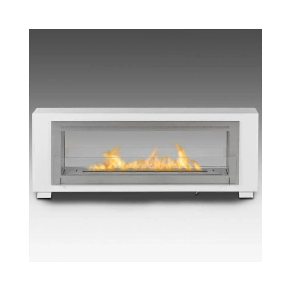 Eco-Feu Santa Cruz 63-Inch Built-in/Free Standing See-Through Ethanol Fireplace 4 Eco-Feu Santa Cruz 63-Inch Built-in/Free Standing See-Through Ethanol Fireplace - Image 4
