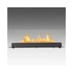 Eco-Feu Vision III 51-Inch Free Standing Ethanol Fireplace
