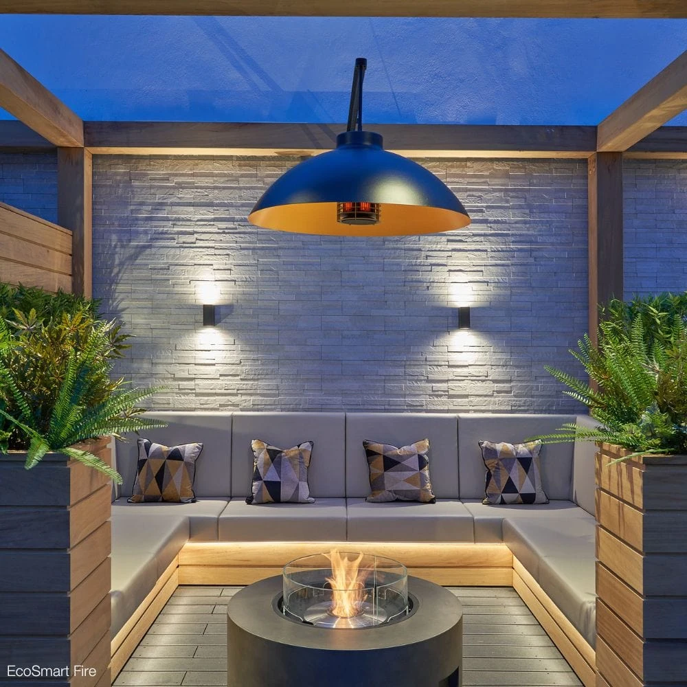 EcoSmart Fire Ark 39-Inch Round Concrete Fire Pit Table 8 EcoSmart Fire Ark 39-Inch Round Concrete Fire Pit Table - Image 8