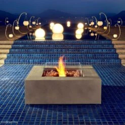 EcoSmart Fire Base 40-Inch Square Fire Pit Table -Empire || Superior || Grand Canyon Sales Shop ecosmart fire base 40 inch square fire pit table 29707894259806