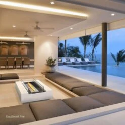 EcoSmart Fire Cosmo 50-Inch Rectangular Fire Pit Table -Empire || Superior || Grand Canyon Sales Shop ecosmart fire ecosmart fire cosmo 50 rectangular fire pit table 28358789988446