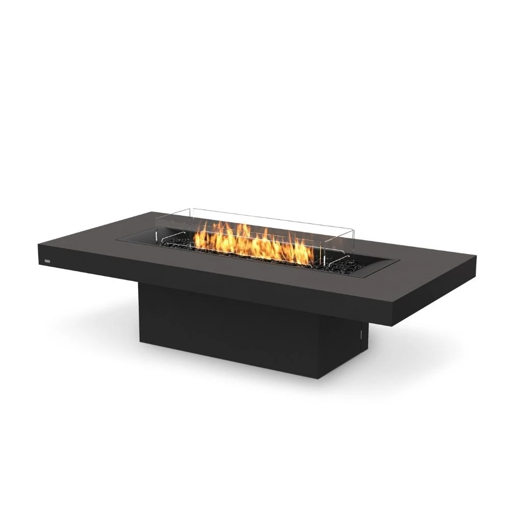 EcoSmart Fire Gin 90 Chat Height Rectangular Fire Pit Table 4 EcoSmart Fire Gin 90 Chat Height Rectangular Fire Pit Table - Image 4