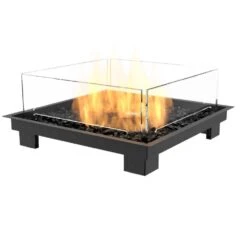EcoSmart Fire Square 22 Indoor/Outdoor Fire Pit Kit -Empire || Superior || Grand Canyon Sales Shop ecosmart fire ecosmart fire square 22 indoor outdoor fire pit kit with triple fuel advantage gas burner ng lp outdoor 14531212410974