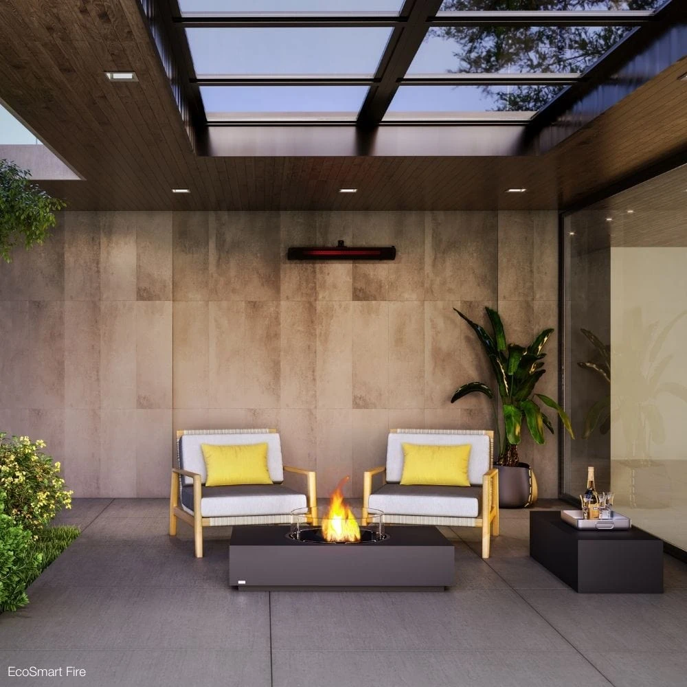 EcoSmart Fire Martini 50-Inch Rectangular Fire Pit Table 4 EcoSmart Fire Martini 50-Inch Rectangular Fire Pit Table - Image 4