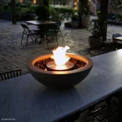 EcoSmart Fire Mix Round Concrete Ethanol Fire Bowl 32 EcoSmart Fire Mix Round Concrete Ethanol Fire Bowl -Empire || Superior || Grand Canyon Sales Shop ecosmart fire mix round concrete ethanol fire bowl 28758708322398