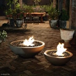 EcoSmart Fire Mix Round Concrete Ethanol Fire Bowl 20 EcoSmart Fire Mix Round Concrete Ethanol Fire Bowl -Empire || Superior || Grand Canyon Sales Shop ecosmart fire mix round concrete ethanol fire bowl 28758708420702