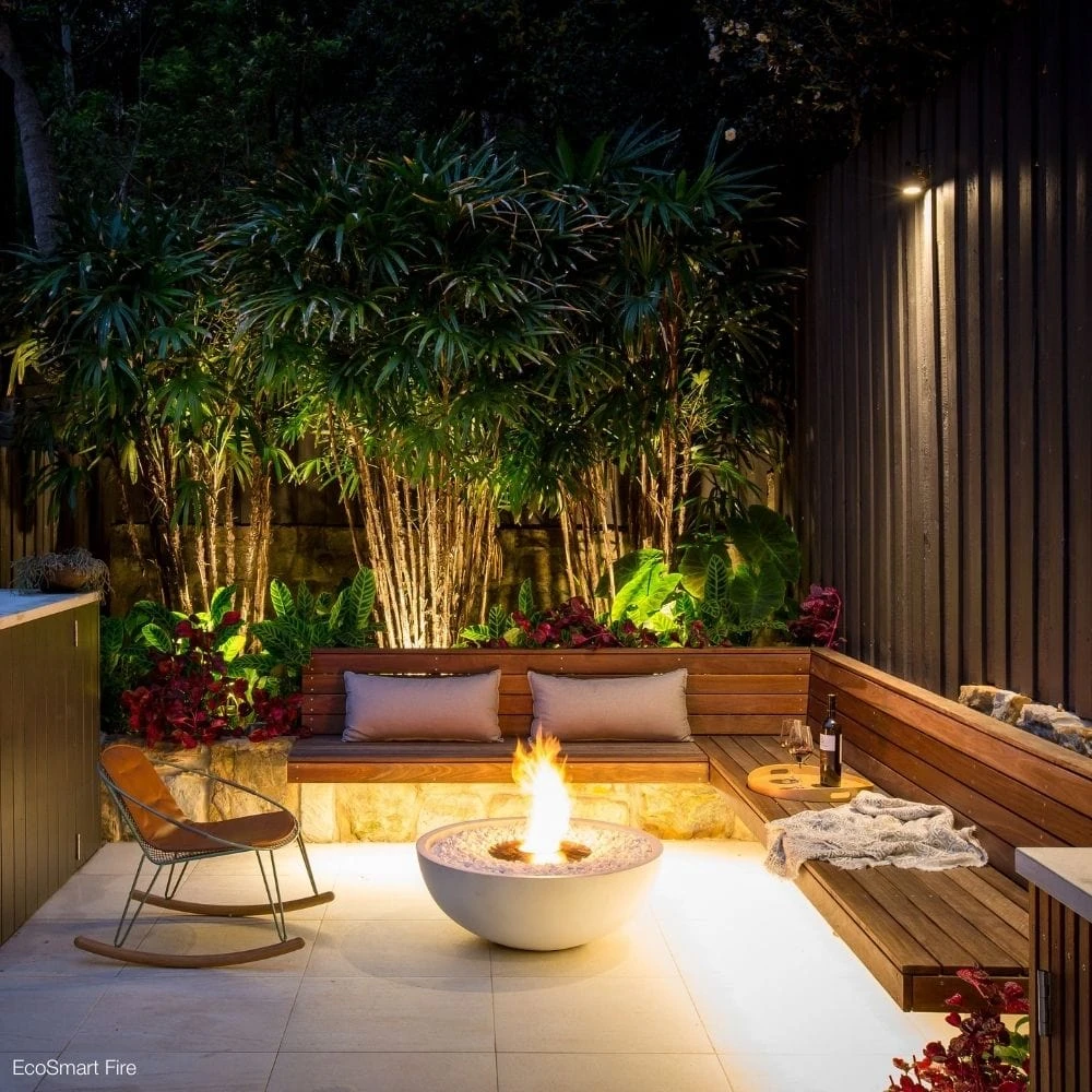 EcoSmart Fire Mix Round Concrete Ethanol Fire Bowl 8 EcoSmart Fire Mix Round Concrete Ethanol Fire Bowl - Image 8