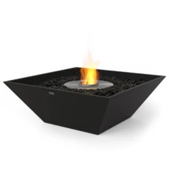 EcoSmart Fire Nova 600 24-Inch Square Concrete Ethanol Fire Bowl -Empire || Superior || Grand Canyon Sales Shop ecosmart fire nova 600 round concrete bioethanol fire pit 28584051572830