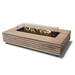 EcoSmart Fire Wharf 65-Inch Rectangular Fire Pit Table -Empire || Superior || Grand Canyon Sales Shop ecosmart fire wharf 65 inch rectangular fire pit table 29707680612446