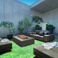 EcoSmart Fire Wharf 65-Inch Rectangular Fire Pit Table -Empire || Superior || Grand Canyon Sales Shop ecosmart fire wharf 65 inch rectangular fire pit table 29714599116894