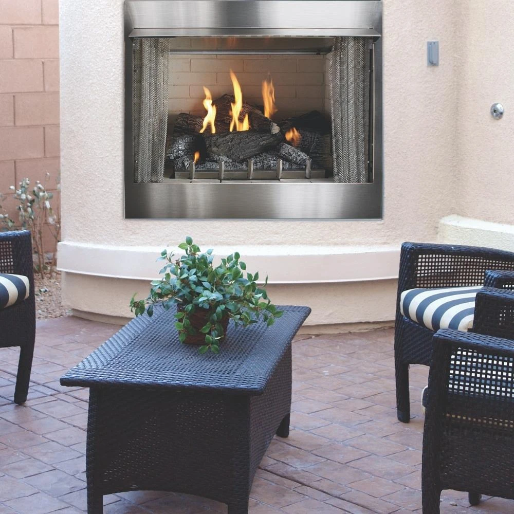 Empire Carol Rose Premium Outdoor Vent Free Gas Fireplace 2 Empire Carol Rose Premium Outdoor Vent Free Gas Fireplace - Image 2