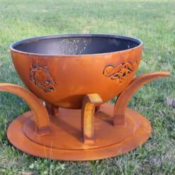 Fire Pit Art Africa's Big Five 41-Inch Unique Handcrafted Carbon Steel Fire Pit (BIG5) 23 Fire Pit Art Africa's Big Five 41-Inch Unique Handcrafted Carbon Steel Fire Pit (BIG5) -Empire || Superior || Grand Canyon Sales Shop fire pit art fire pit art africa s big five 41 unique handcrafted carbon steel fire pit big5 28049493688414