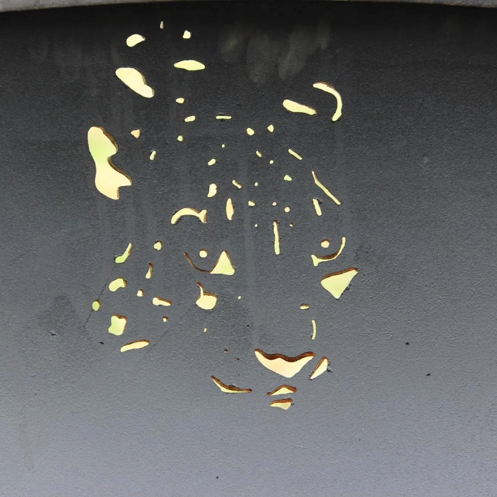 Fire Pit Art Africa's Big Five 41-Inch Unique Handcrafted Carbon Steel Fire Pit (BIG5) 13 Fire Pit Art Africa's Big Five 41-Inch Unique Handcrafted Carbon Steel Fire Pit (BIG5) - Image 13