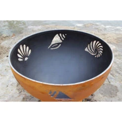 Fire Pit Art Beachcomber 36-Inch Handcrafted Carbon Steel Fire Pit (BEACH) 12 Fire Pit Art Beachcomber 36-Inch Handcrafted Carbon Steel Fire Pit (BEACH) -Empire || Superior || Grand Canyon Sales Shop fire pit art fire pit art beachcomber 36 handcrafted carbon steel fire pit beach 19963135491