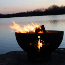 Fire Pit Art Navigator 36-Inch Handcrafted Carbon Steel Fire Pit (NAV) -Empire || Superior || Grand Canyon Sales Shop fire pit art fire pit art navigator 36 handcrafted carbon steel fire pit nav 19963198979