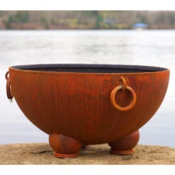 Fire Pit Art Nepal 41-Inch Handcrafted Carbon Steel Fire Pit (NP) 18 Fire Pit Art Nepal 41-Inch Handcrafted Carbon Steel Fire Pit (NP) -Empire || Superior || Grand Canyon Sales Shop fire pit art fire pit art nepal 41 handcrafted carbon steel fire pit np 19963204099