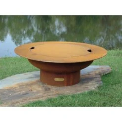 Fire Pit Art Saturn 40-Inch Handcrafted Carbon Steel Fire Pit (SAT) 18 Fire Pit Art Saturn 40-Inch Handcrafted Carbon Steel Fire Pit (SAT) -Empire || Superior || Grand Canyon Sales Shop fire pit art fire pit art saturn 40 handcrafted carbon steel fire pit sat add lid 13338194182238