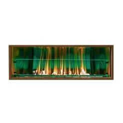 Firegear Kalea Bay Outdoor Linear Vent Free Gas Fireplace With LED Lights