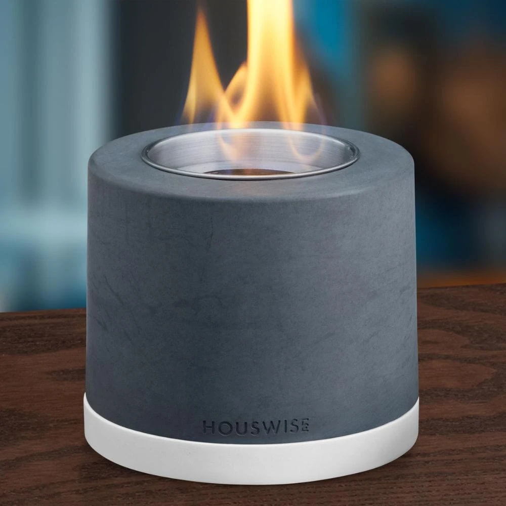 Houswise Altair 5-Inch Round Table Top Ethanol Fire Pit 1 Houswise Altair 5-Inch Round Table Top Ethanol Fire Pit