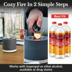 Houswise Altair 5-Inch Round Table Top Ethanol Fire Pit 14 Houswise Altair 5-Inch Round Table Top Ethanol Fire Pit -Empire || Superior || Grand Canyon Sales Shop houswise altair 5 inch round tabletop ethanol fire pit 30639777415262