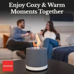 Houswise Altair 5-Inch Round Table Top Ethanol Fire Pit 13 Houswise Altair 5-Inch Round Table Top Ethanol Fire Pit -Empire || Superior || Grand Canyon Sales Shop houswise altair 5 inch round tabletop ethanol fire pit 30639777513566