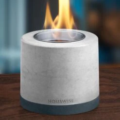Houswise Altair 5-Inch Round Table Top Ethanol Fire Pit 20 Houswise Altair 5-Inch Round Table Top Ethanol Fire Pit -Empire || Superior || Grand Canyon Sales Shop houswise altair 5 inch round tabletop ethanol fire pit light gray tfp round gry 860009928565 30639789146206