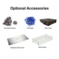 HPC H-Burner Gas Fire Pit Insert With Push Button Ignition 7 HPC H-Burner Gas Fire Pit Insert With Push Button Ignition -Empire || Superior || Grand Canyon Sales Shop hpc h burner gas fire pit insert with push button ignition 30386617843806