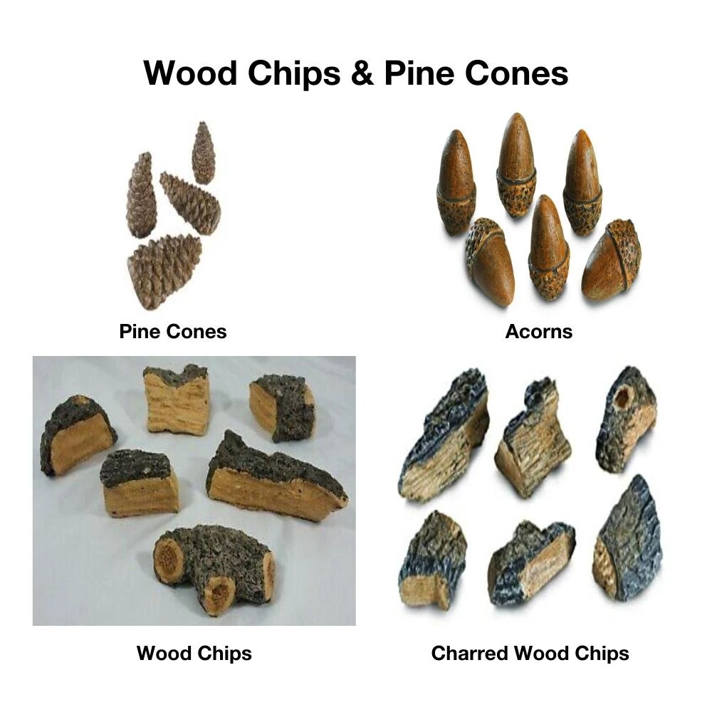 Real Fyre Charred Alpine Birch Vent-Free Gas Log Set Insert 2 Real Fyre Charred Alpine Birch Vent-Free Gas Log Set Insert - Image 2