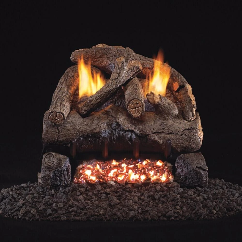 Real Fyre Evening Fyre Vent-Free Gas Log Set Insert 1 Real Fyre Evening Fyre Vent-Free Gas Log Set Insert