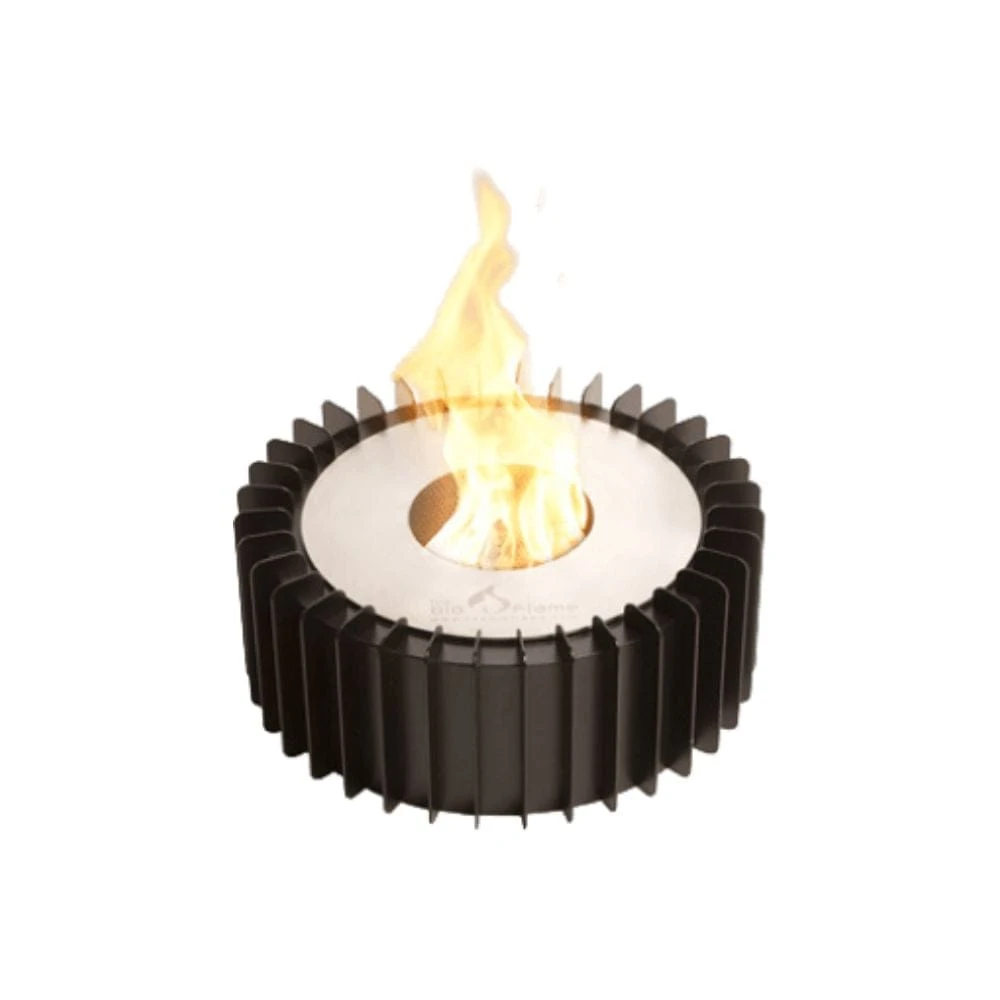 The Bio Flame 13-Inch Grate Kit Round Ethanol Fireplace Insert 1 The Bio Flame 13-Inch Grate Kit Round Ethanol Fireplace Insert