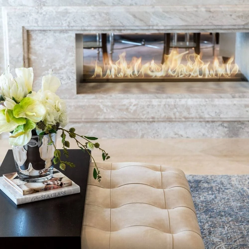 The Bio Flame 60-Inch Smart Black Or Stainless Steel Remote Controlled Ethanol Burner 3 The Bio Flame 60-Inch Smart Black Or Stainless Steel Remote Controlled Ethanol Burner - Image 3