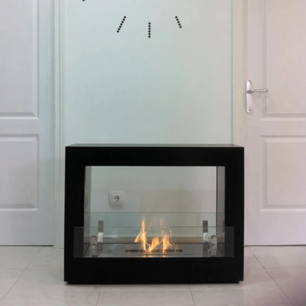 The Bio Flame Rogue 2.0 36-Inch Free Standing See-Through Ethanol Fireplace 3 The Bio Flame Rogue 2.0 36-Inch Free Standing See-Through Ethanol Fireplace - Image 3