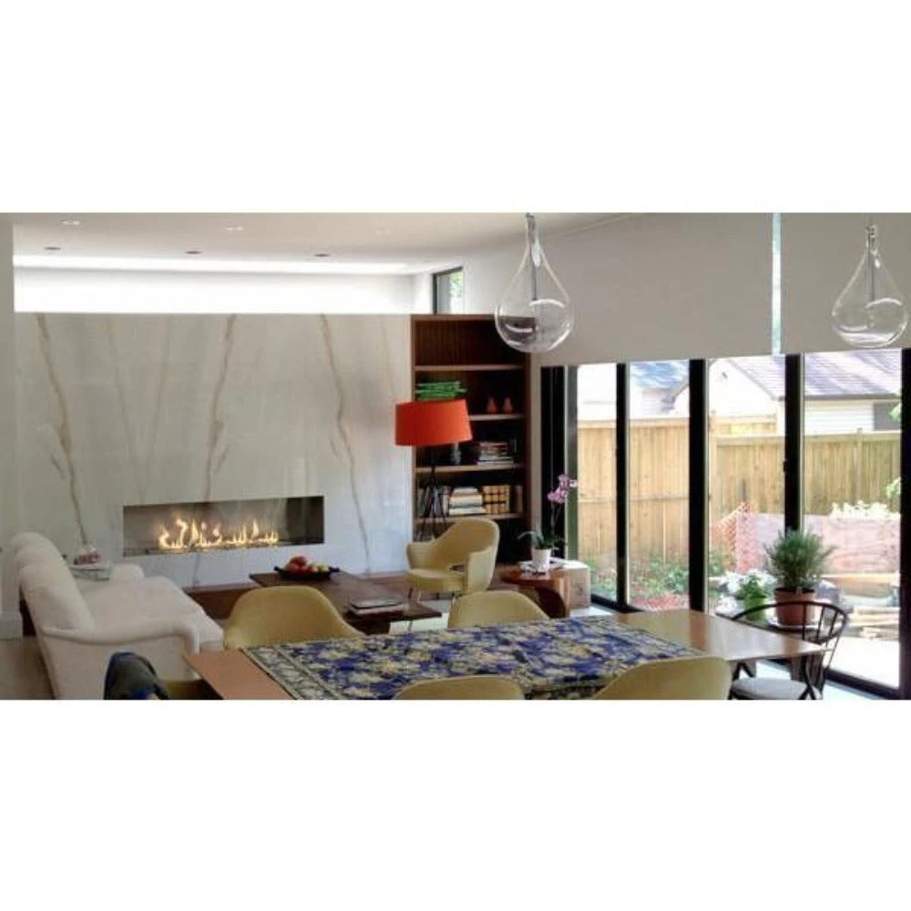 The Bio Flame 72-Inch Smart Firebox SS - Built-in Ethanol Fireplace 2 The Bio Flame 72-Inch Smart Firebox SS - Built-in Ethanol Fireplace - Image 2