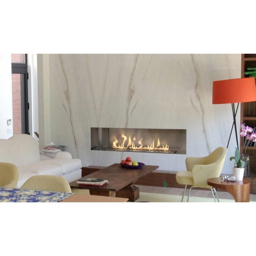 The Bio Flame 84-Inch Firebox SS - Built-in Ethanol Fireplace 2 The Bio Flame 84-Inch Firebox SS - Built-in Ethanol Fireplace - Image 2