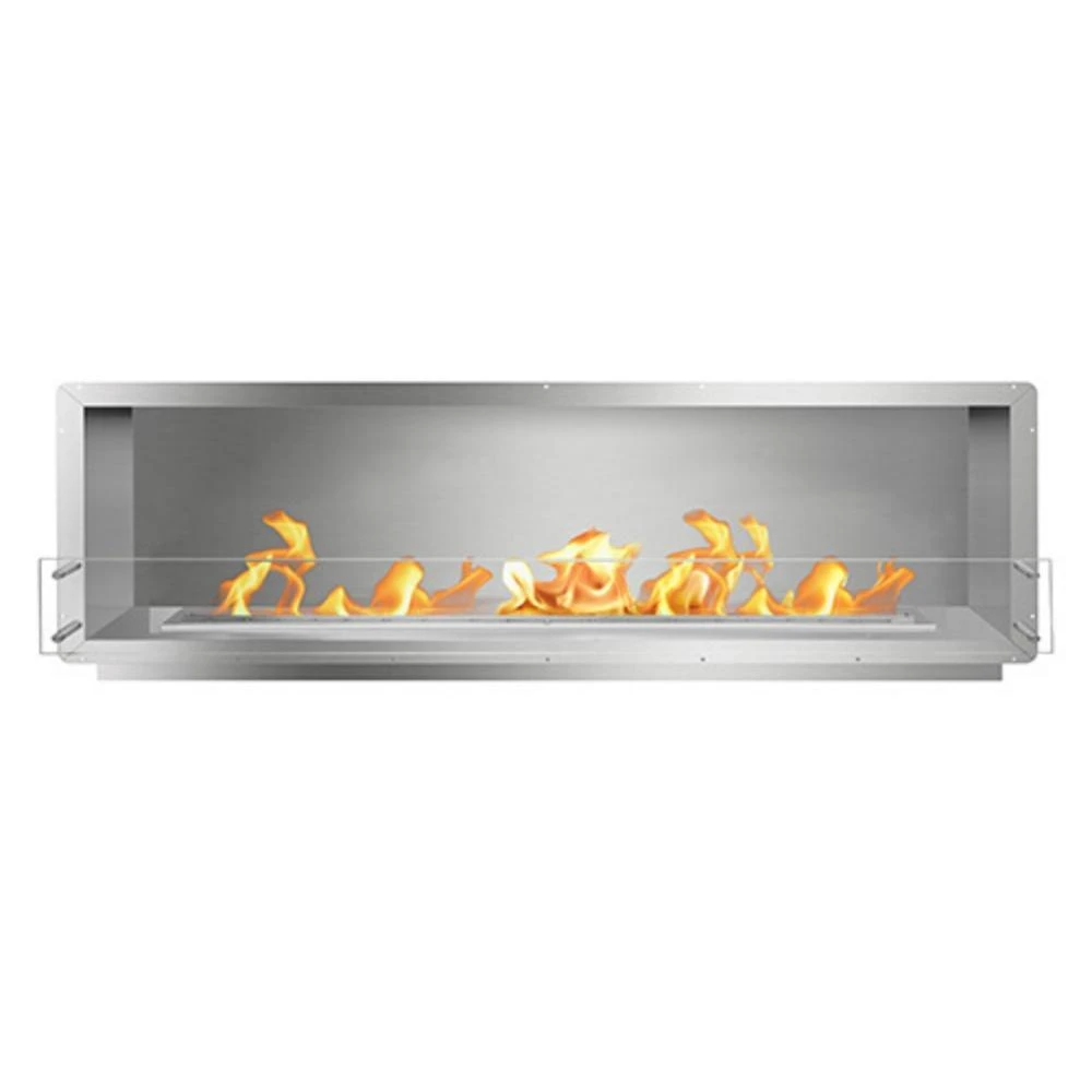 The Bio Flame 84-Inch Firebox SS - Built-in Ethanol Fireplace 1 The Bio Flame 84-Inch Firebox SS - Built-in Ethanol Fireplace