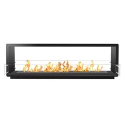 The Bio Flame 84-Inch Smart Firebox DS - See-Though Ethanol Fireplace -Empire || Superior || Grand Canyon Sales Shop the bio flame the bio flame 84 smart firebox ds see though ethanol fireplace black 60 burner 13505037926494