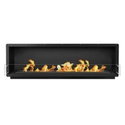 The Bio Flame 84-Inch Smart Firebox SS - Built-in Ethanol Fireplace -Empire || Superior || Grand Canyon Sales Shop the bio flame the bio flame 84 smart firebox ss built in ethanol fireplace black 60 burner 13504971145310