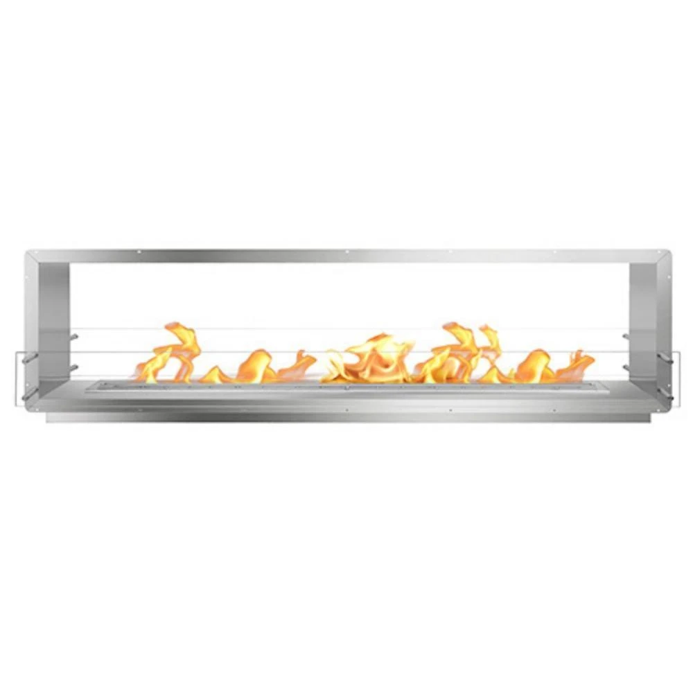 The Bio Flame 96-Inch Smart Firebox DS - See-Though Ethanol Fireplace 1 The Bio Flame 96-Inch Smart Firebox DS - See-Though Ethanol Fireplace