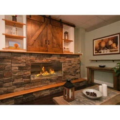 The Bio Flame XL Firebox SS 53-Inch Built-in Ethanol Fireplace -Empire || Superior || Grand Canyon Sales Shop the bio flame the bio flame xl firebox ss 53 ul listed built in ethanol fireplace 19962675395